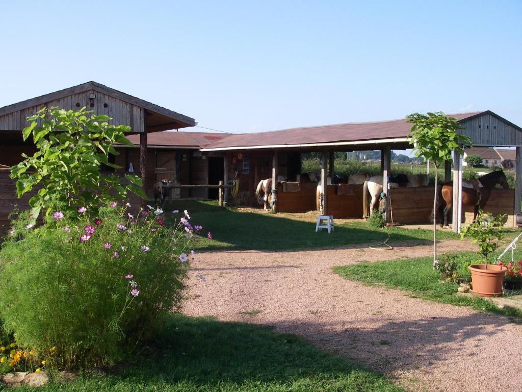 Le Trot'In Chair Bed and Breakfast Martigny-le-Comte Esterno foto